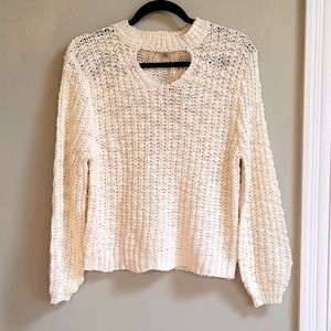 New cable knit sweater